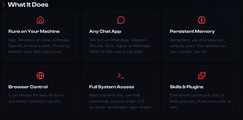 OpenClaw的六大特点